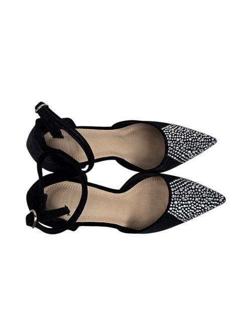 decollettè donna con strass nero Twenty Fourhaitch | NEW ORIONENERO